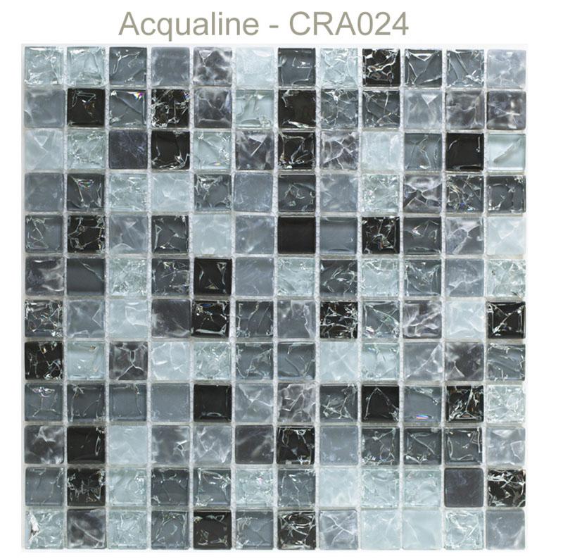 Acqualine Mosaïque verre craquelé CRA024