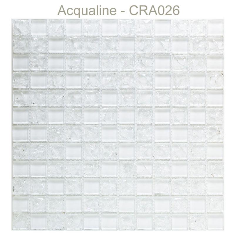 Acqualine Mosaïque verre craquelé CRA026