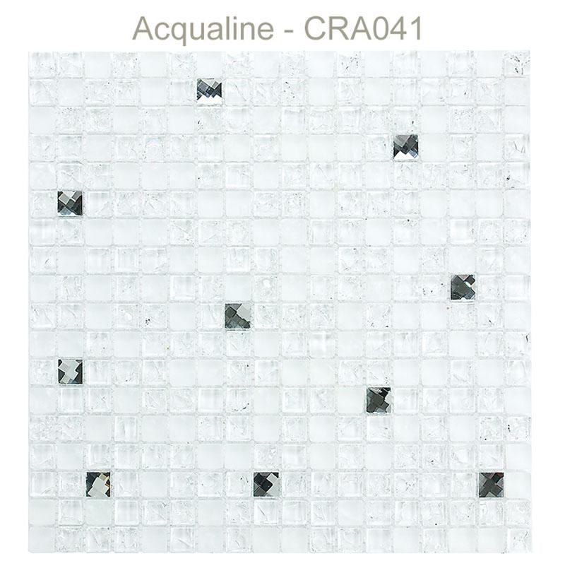 Acqualine Mosaïque verre craquelé CRA041