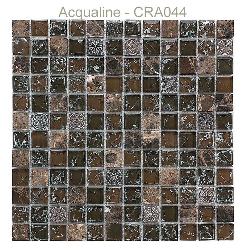 Acqualine Mosaïque verre craquelé CRA044