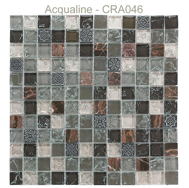 Acqualine Mosaïque verre craquelé CRA046