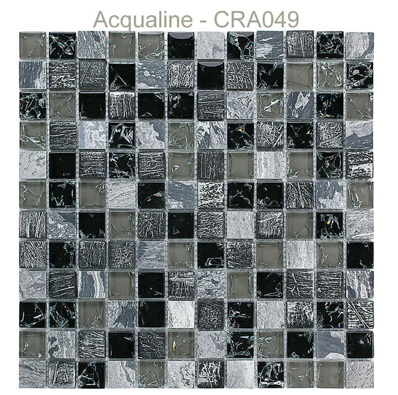 Acqualine Mosaïque verre craquelé CRA049