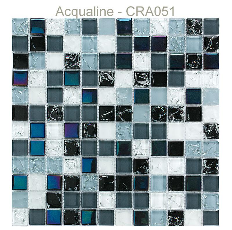 Acqualine Mosaïque verre craquelé CRA051