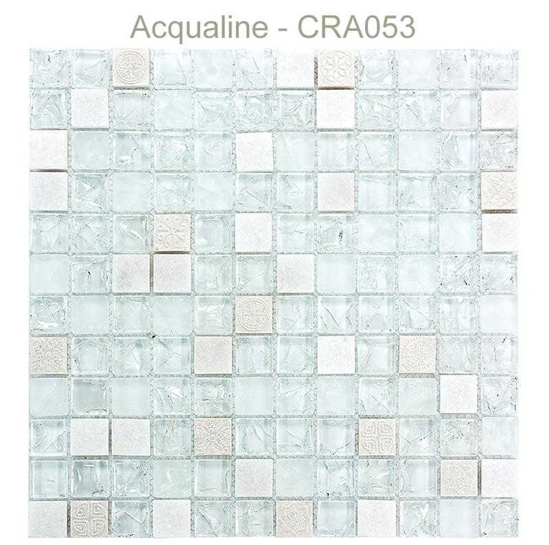 Acqualine Mosaïque verre craquelé CRA053