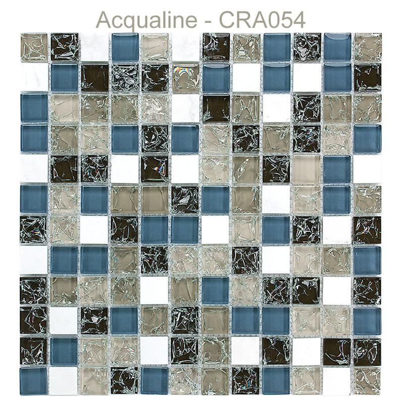 Acqualine Mosaïque verre craquelé CRA054