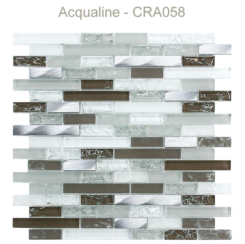 Acqualine Mosaïque verre craquelé CRA058