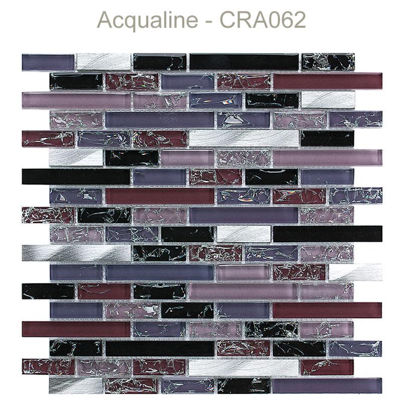 Acqualine Mosaïque verre craquelé CRA062