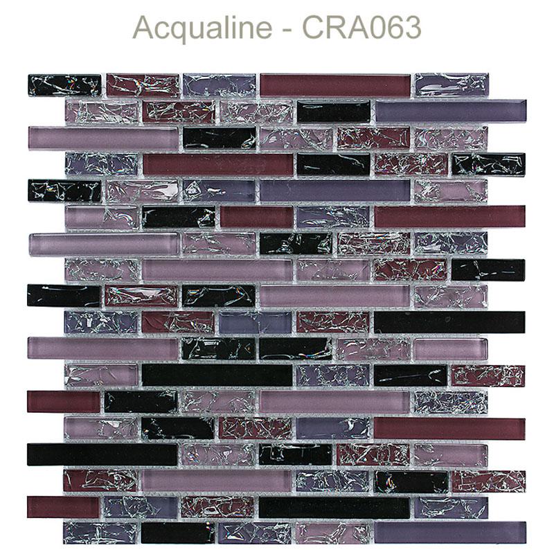 Acqualine Mosaïque verre craquelé CRA063